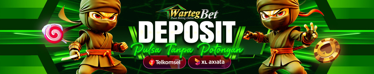 Deposit Pulsa Tanpa Potongan | Wartegbet.com Slot Online | RTP Tertinggi 2021